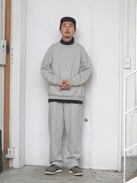 「Graphpaper（グラフペーパー）のアイテム」を使った、ARKnets STAFFさん（メンズ・178cm）の冬コーディネート