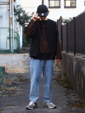 ARKnets STAFFさん（メンズ・181cm）の冬コーディネート