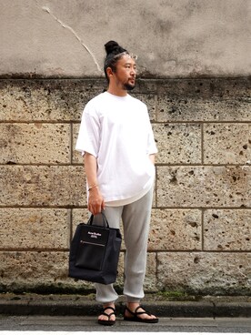「Acne Studios（アクネストゥディオズ）のアイテム」を使った、ARKnets STAFFさん（メンズ・170cm）の夏コーディネート