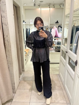 「mystic（ミスティック）のアイテム」を使った、yuko iwamotoさん（レディース・168cm）の春コーディネート