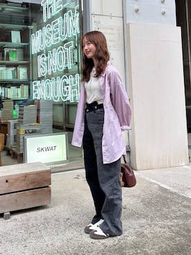 「WEGO（ウィゴー）のアイテム」を使った、ぱっちさん（骨格ウェーブ・レディース・158cm）の秋コーディネート