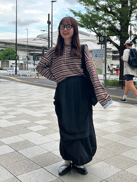「forksy.（フォルクシー）のアイテム」を使った、ぱっちさん（レディース・158cm）の秋コーディネート