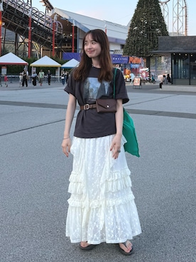 ぱっちさん（レディース・158cm）の夏コーディネート