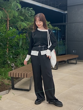 「forksy.（フォルクシー）のアイテム」を使った、ぱっちさん（レディース・158cm）の秋コーディネート