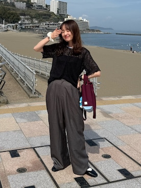 「forksy.（フォルクシー）のアイテム」を使った、ぱっちさん（レディース・158cm）の春コーディネート