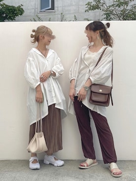 ぱっちさん（レディース・158cm）の夏コーディネート