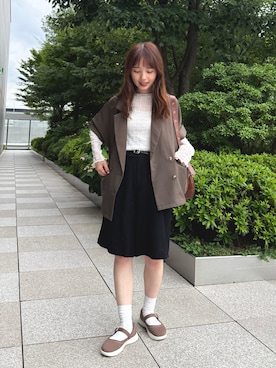 「callautia（カラウティア）のアイテム」を使った、ぱっちさん（レディース・158cm）の夏コーディネート