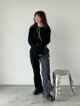 「BACK NUMBER（バックナンバー）のアイテム」を使った、ぱっちさん（骨格ウェーブ・レディース・158cm）の秋コーディネート