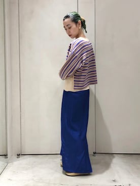 「nitca（ニトカ）のアイテム」を使った、mikako さん（レディース・160cm）の秋コーディネート