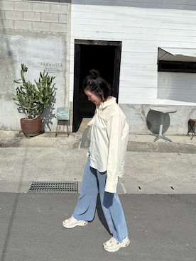 「SLOBE IENA（スローブイエナ）のアイテム」を使った、ぱぱちゃんさん（骨格ストレート・レディース・164cm）の冬コーディネート