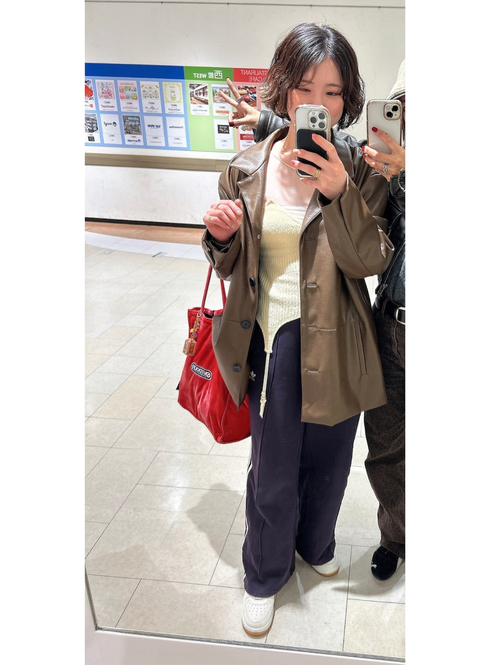 RANDEBOO（ランデブー）の「Vegan leather jacket（その他