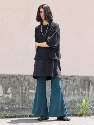 PAMEO POSE（パメオポーズ）の「[20Summer]Flare Jersey Pants