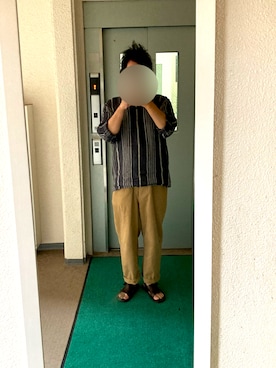 「MOJITO（モヒート）のアイテム」を使った、ビックバンベイダーさん（メンズ・176cm）の秋コーディネート