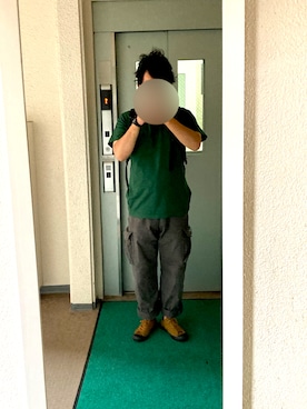 「PRAS（プラス）のアイテム（スニーカー）」を使った、ビックバンベイダーさん（メンズ・176cm）の秋コーディネート