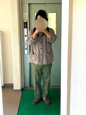 「weac.（ウィークス）のアイテム（ジャケット/アウター）」を使った、ビックバンベイダーさん（メンズ・176cm）の秋コーディネート