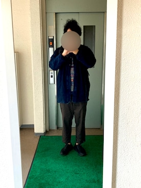 「audience」｜ビックバンベイダーさん（メンズ・176cm）の冬コーディネート