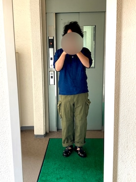 「FUJITO（フジト）のアイテム」を使った、ビックバンベイダーさん（メンズ・176cm）の夏コーディネート