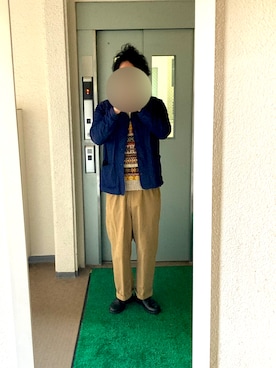 「weac.（ウィークス）のアイテム（ジャケット/アウター）」を使った、ビックバンベイダーさん（メンズ・176cm）の春コーディネート