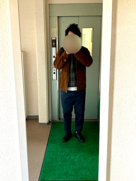 「MoonStar（ムーンスター）のMOONSTAR/810s/ムーンスター/エイトテンス KITCHE/キッチェ（スニーカー）」を使った、ビックバンベイダーさん（メンズ・176cm）の秋コーディネート