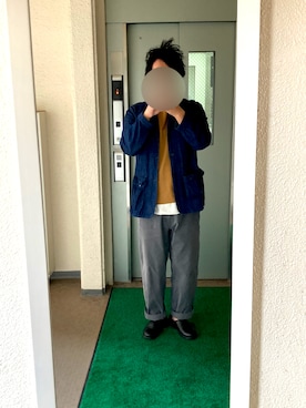 「curly」｜ビックバンベイダーさん（メンズ・176cm）の春コーディネート