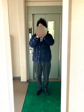 「weac.（ウィークス）のアイテム」を使った、ビックバンベイダーさん（メンズ・176cm）の春コーディネート
