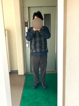 「MOJITO（モヒート）のアイテム」を使った、ビックバンベイダーさん（メンズ・176cm）の春コーディネート