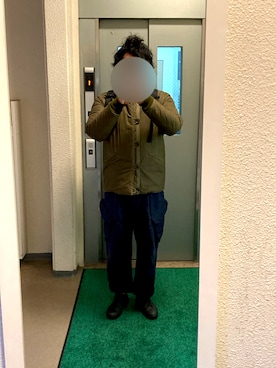 「MoonStar（ムーンスター）のMOONSTAR/810s/ムーンスター/エイトテンス KITCHE/キッチェ（スニーカー）」を使った、ビックバンベイダーさん（メンズ・176cm）の冬コーディネート