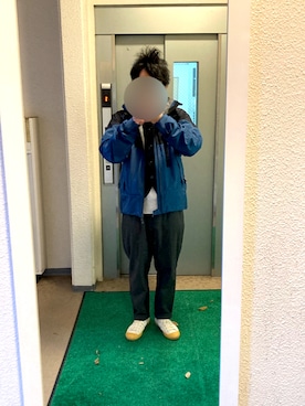 「weac.（ウィークス）のアイテム」を使った、ビックバンベイダーさん（メンズ・176cm）の冬コーディネート