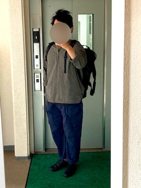 「MoonStar（ムーンスター）のMOONSTAR/810s/ムーンスター/エイトテンス KITCHE/キッチェ（スニーカー）」を使った、ビックバンベイダーさん（メンズ・176cm）の春コーディネート