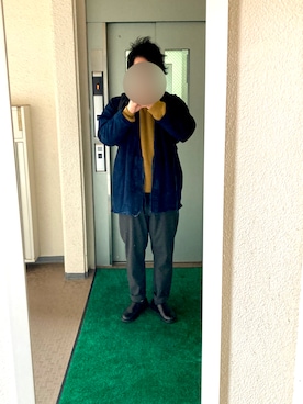 「weac.（ウィークス）のアイテム」を使った、ビックバンベイダーさん（メンズ・176cm）の春コーディネート