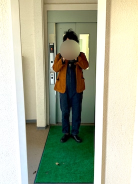 「weac.（ウィークス）のアイテム（ジャケット/アウター）」を使った、ビックバンベイダーさん（メンズ・176cm）の秋コーディネート