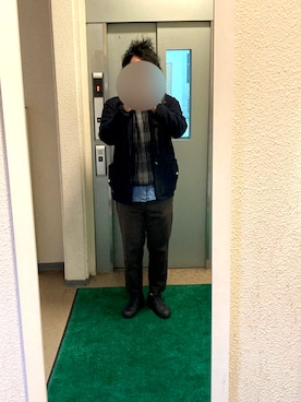 「MoonStar（ムーンスター）のMOONSTAR/810s/ムーンスター/エイトテンス KITCHE/キッチェ（スニーカー）」を使った、ビックバンベイダーさん（メンズ・176cm）の秋コーディネート