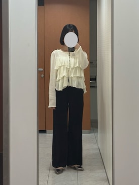 「アイテム（パンプス）」を使った、🥚たまごﾁｬﾝ🥚さん（レディース・159cm）の秋コーディネート