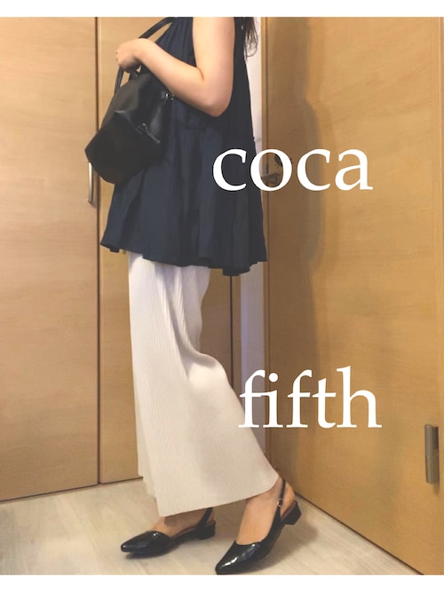 セール】サテンティアードトップス（シャツ/ブラウス）｜coca（coca