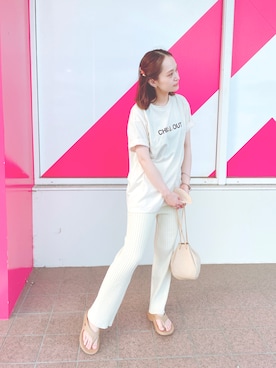 マリン☽･:*さん（レディース・158cm）の夏コーディネート
