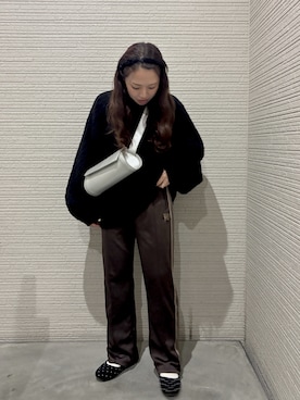 「アイテム（ボディバッグ/ウエストポーチ）」を使った、osssssyさん（レディース・153cm）の秋コーディネート