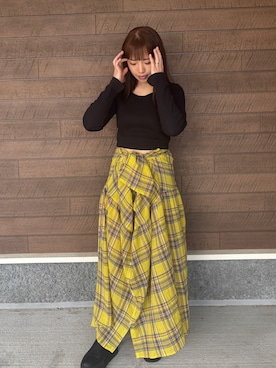 「Java（ジャバ）のアイテム（シューズ）」を使った、osssssyさん（レディース・153cm）の春コーディネート