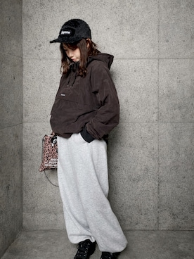 「MERRELL（メレル）のアイテム」を使った、osssssyさん（レディース・153cm）の冬コーディネート