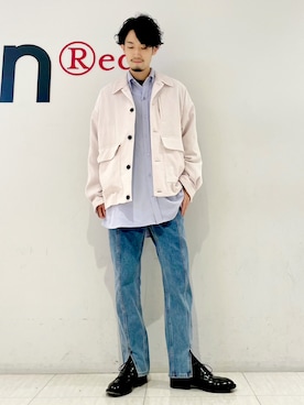 「アイテム（ブルゾン）」を使った、so-ta_さん（メンズ・174cm・30代）の冬コーディネート