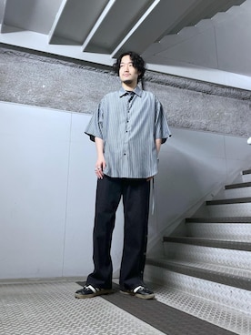 「re_k by JUNRED（レクバイジュンレッド）のアイテム（パンツ）」を使った、so-ta_さん（メンズ・174cm）の春コーディネート