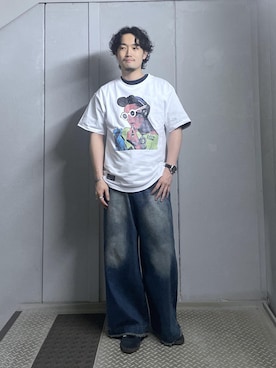 「re_k by JUNRED（レクバイジュンレッド）のアイテム」を使った、so-ta_さん（メンズ・174cm）の春コーディネート