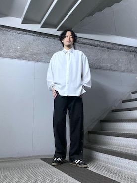 「re_k by JUNRED（レクバイジュンレッド）のアイテム（パンツ）」を使った、so-ta_さん（メンズ・174cm）の春コーディネート