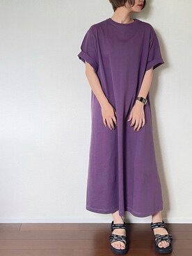ワンピース ドレスを使った 着痩せコーデ の人気ファッションコーディネート Wear
