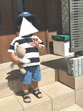 「アイテム（その他雑貨）」を使った、oshamaさん（キッズ・130cm）の秋コーディネート