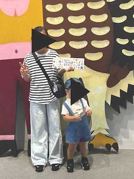 「H&M（エイチ・アンド・エム）のアイテム」を使った、oshamaさん（キッズ・130cm）の夏コーディネート
