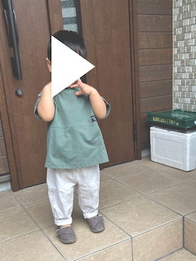 「BRANSHES（ブランシェス）のアイテム」を使った、oshamaさん（キッズ・130cm）の秋コーディネート