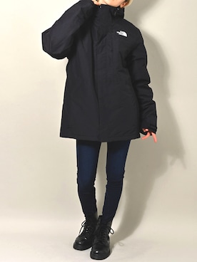 「秋トレンド2021」｜「アイテム（マウンテンパーカー）」を使った、ROCKSTE【公式アカウント】さん（レディース・158cm）の秋コーディネート