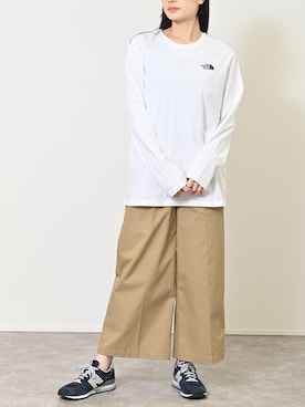 「New Balance」｜「アイテム（その他）」を使った、ROCKSTE【公式アカウント】さん（レディース・168cm）の春コーディネート