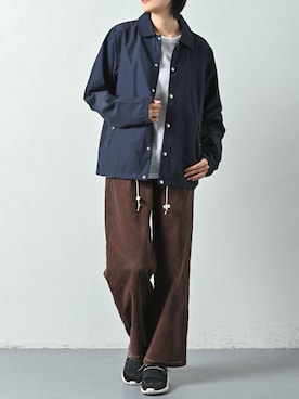 「THE NORTH FACE（ザノースフェイス）のアイテム（ナイロンジャケット）」を使った、ROCKSTE【公式アカウント】さん（レディース・171cm）の秋コーディネート