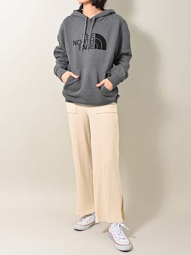 「ノースフェイス」｜ROCKSTE【公式アカウント】さん（レディース・166cm）の夏コーディネート